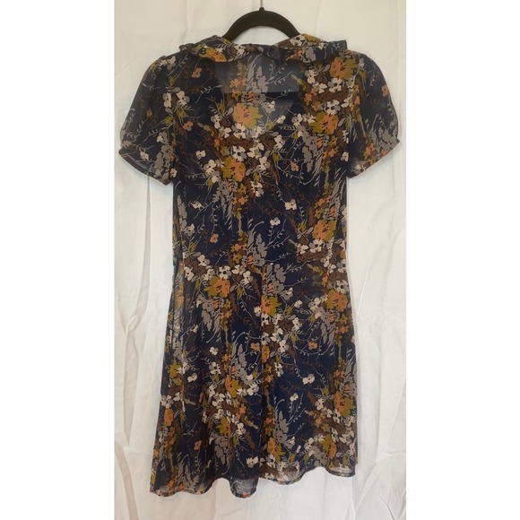 Ruffled Floral Dress- Size Medium - Picture 5 of 8